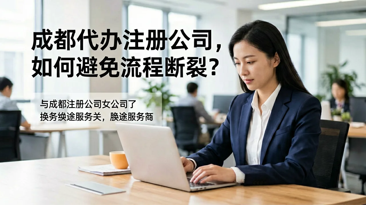 成都代办注册公司中途换服务商,如何避免流程断裂?